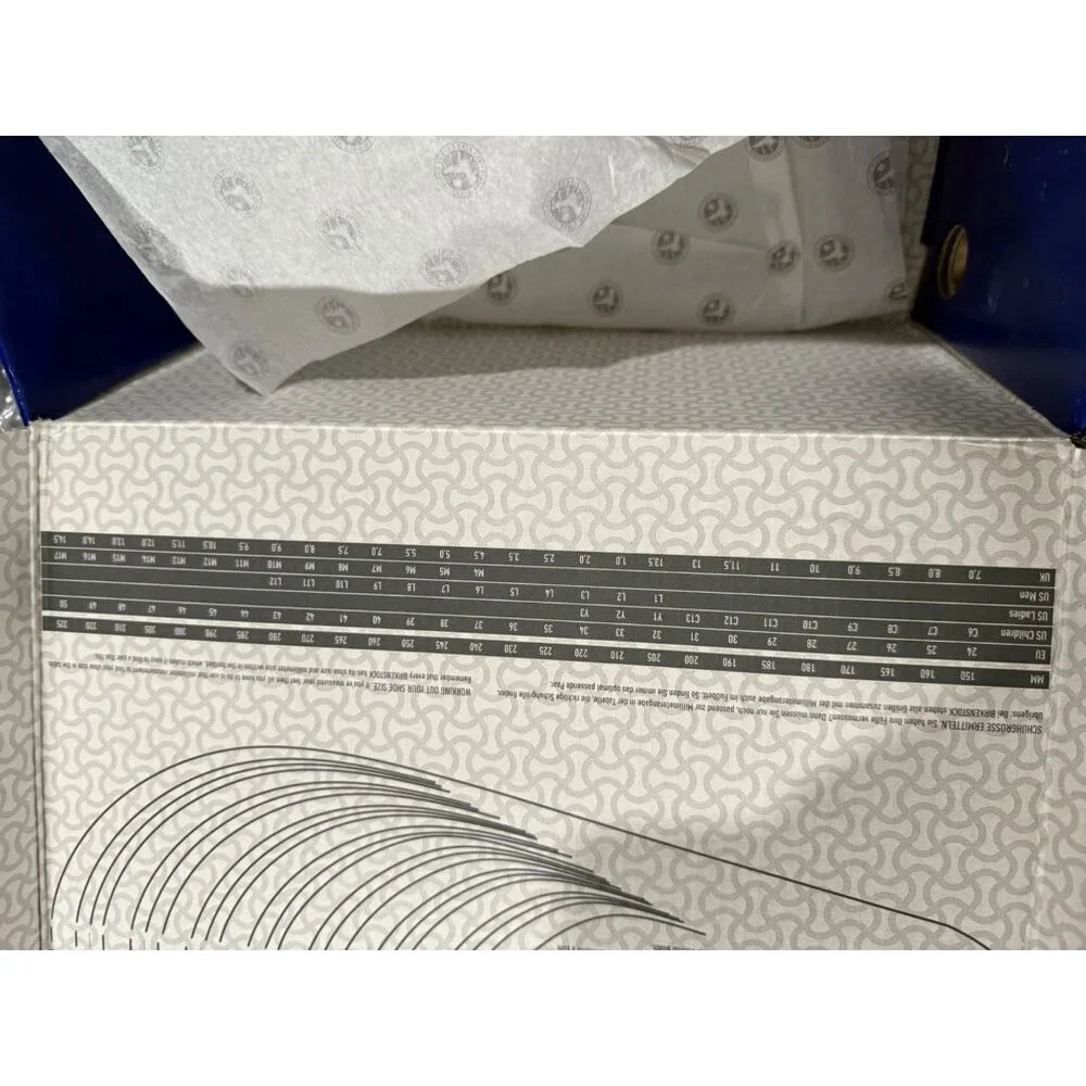 Birkenstock Unisex Pasadena Night Blue Suede Lace-Up Shoes EU Size 43 Normal Fit - Picture 10 of 10